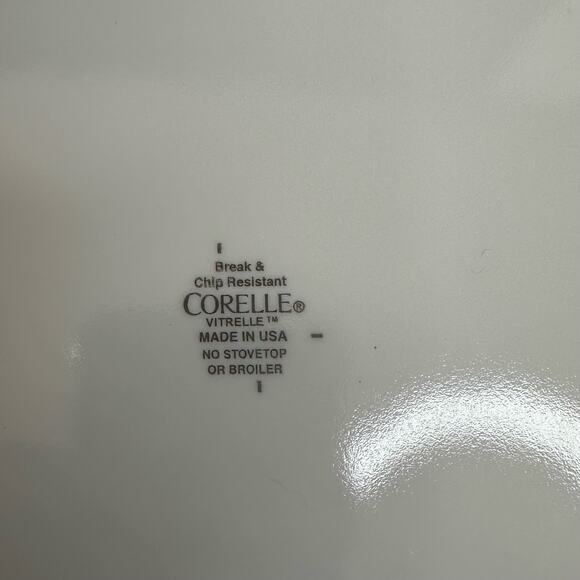 Vintage Corelle Classic Cafe Blue Dinner Plate, 10.25 inch Diameter - Picture 3 of 4